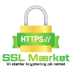 SSL mærket støtter kryptering på Internettet